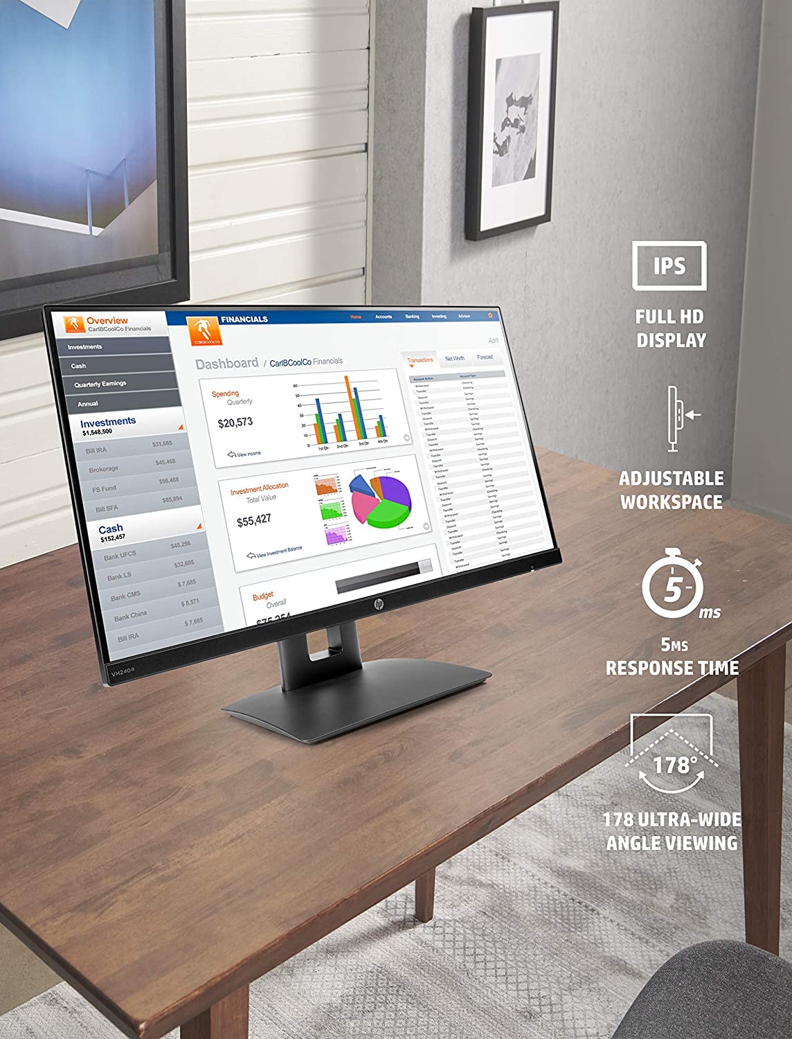 Monitor HP VH240a