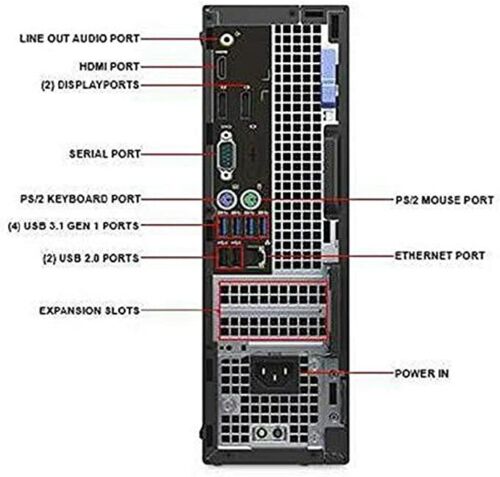 Dell OptiPlex 5050 SFF Intel Core i5 8GB 256GB SSD